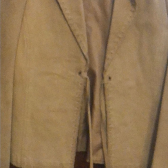 tan leather jacket - Picture 3 of 3